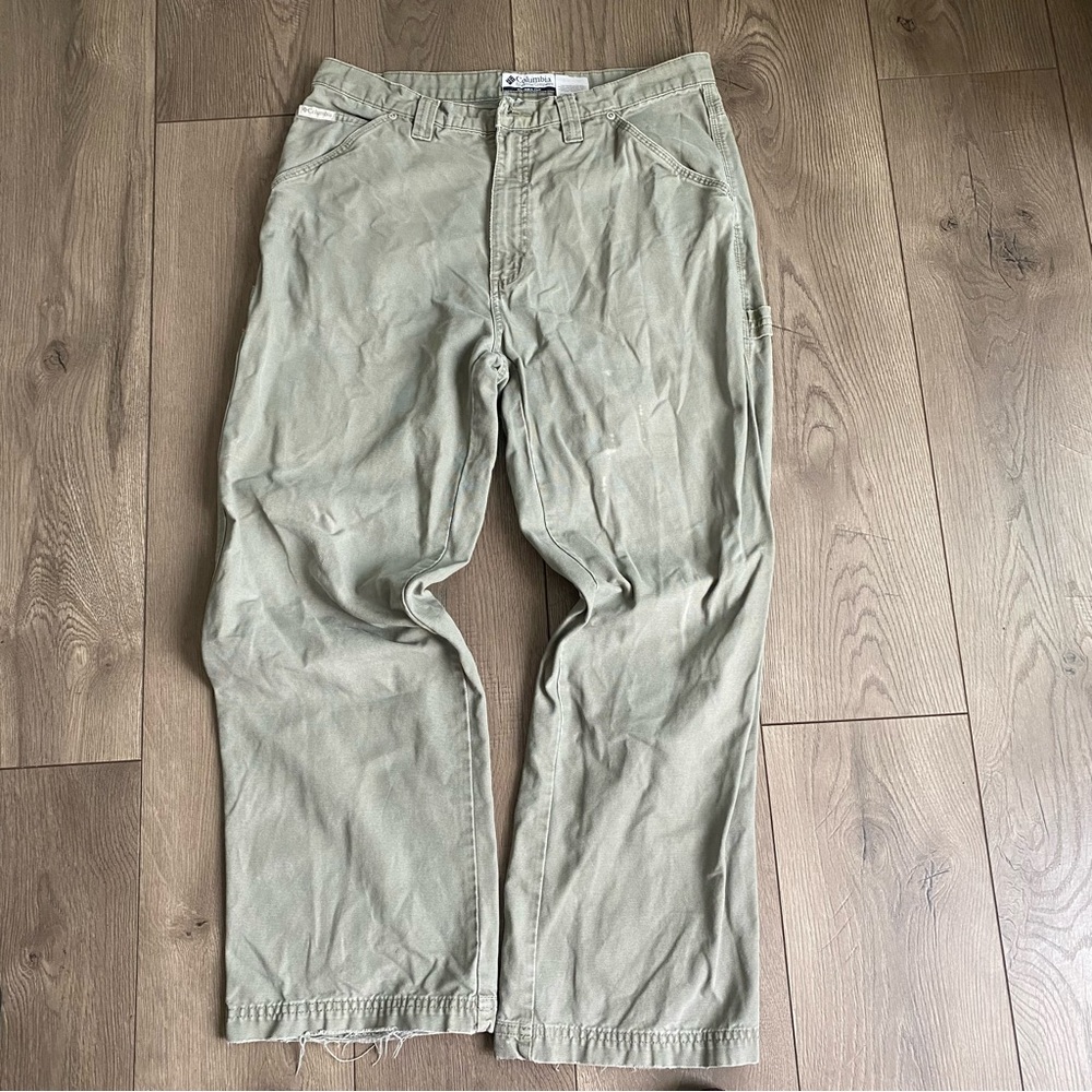 Columbia Men's Olive Carpenter Pants